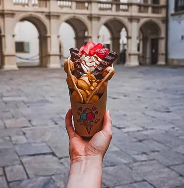 Bubble Waffeln — Eigenkreation · Special